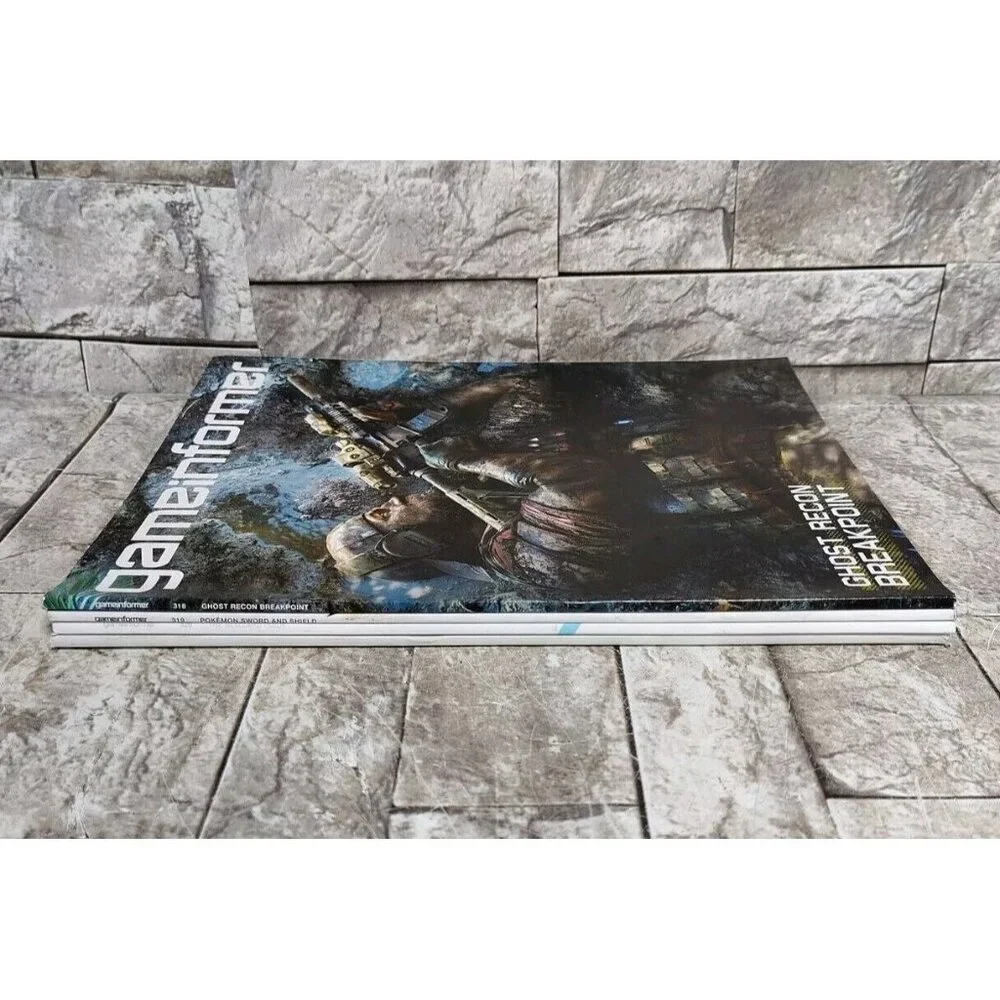 Lot Of 4 Game Informer Magazine Issues 318, 319, 320, 321